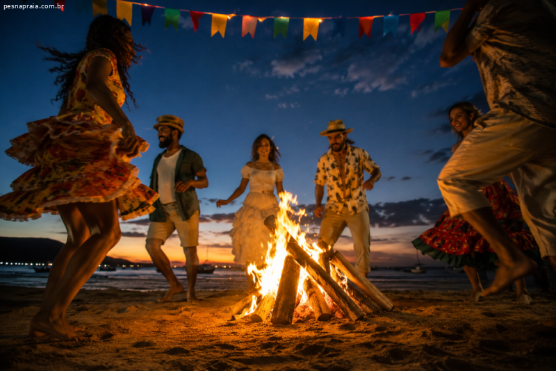 As Melhores Festas Juninas do Litoral Brasileiro em 2026